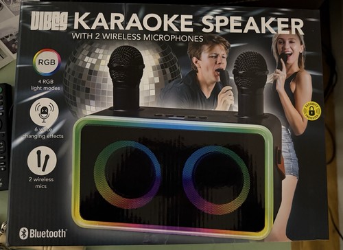 Vibes karaoke speaker 2 - karaoke,