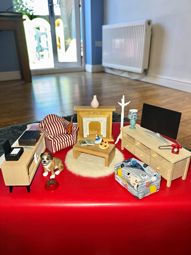 Dollhouse living room - 1:12,