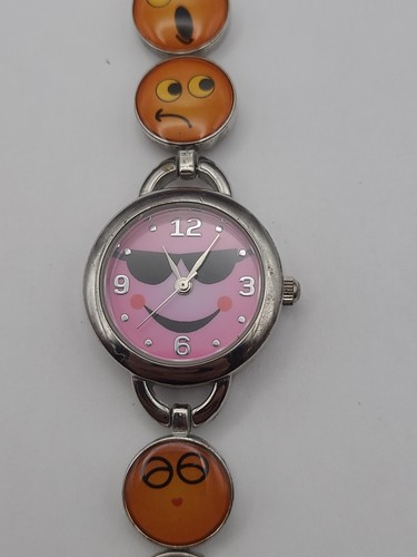 Smiley face analog quartz - face,