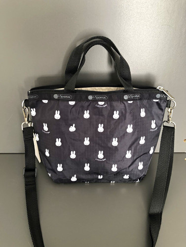 Lesportsac miffy black white - lesportsac, black/white