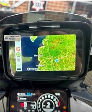 Evotech GPS Mount with ottocast sat nav  for Ducati Multistrada V4  2021 - 2024