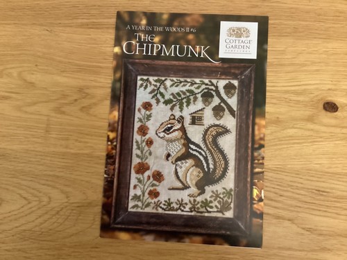 The chipmunk cross - chipmunk, stitch
