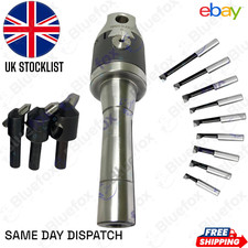 R8 BORING HEAD KIT 50MM WITH BORING BARS FLYCUTTER R8 FOR BRIDGEPORT 