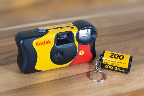 Empty kodak disposable camera - empty,
