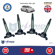 GENUINE TOYOTA PRIUS 1.8  HYBRID 2009 - 2015 IGNITION COIL x4 90919-02258