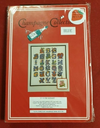 Alphabet cross stitch - -,