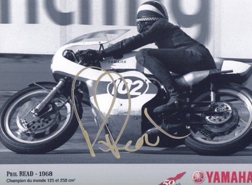 Phil read hand signed 7x5 - hand,