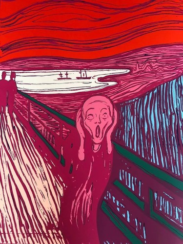 Andy warhol munch the scream - andy,
