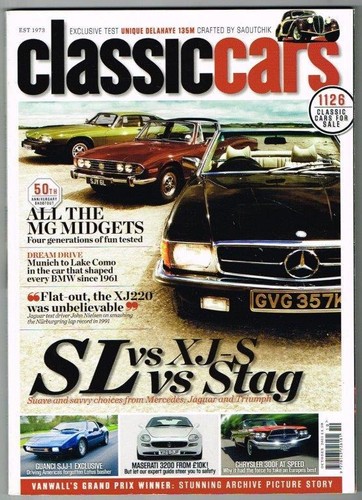 Classic cars magazine october - cars,