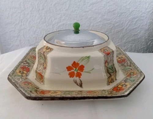 Art deco coronet ware lidded - coronet,
