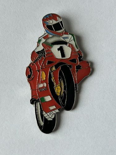 Carl fogarty pin badge - carl,