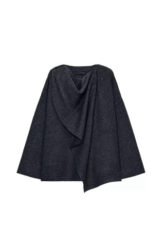 Zara cape scarf coat - , jacket