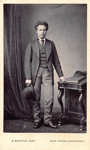 Cdv card victorian gentleman - card,