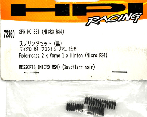 Hpi micro rs4 - rs4, x