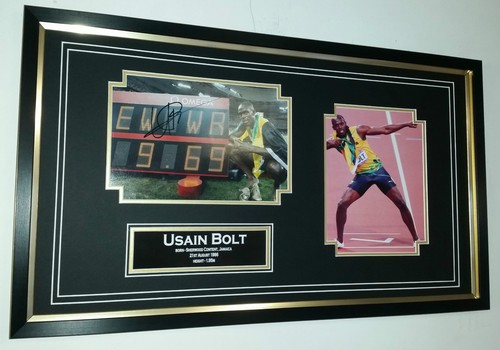 New usain bolt signed - bolt,