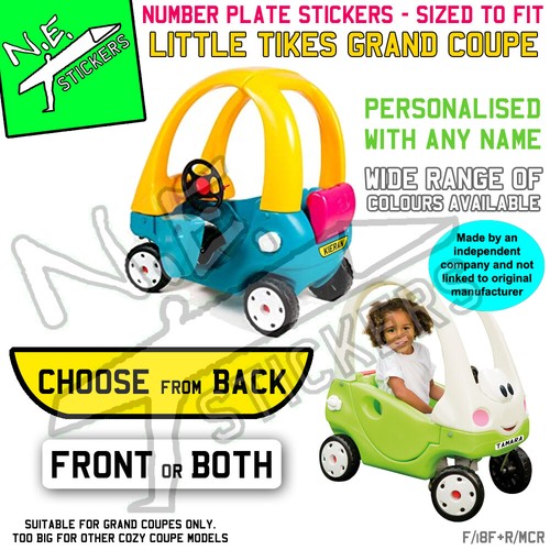 Personalised kids number plate - number,