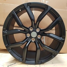 22" Range Rover Sport L320 L494 Satin Black SVR2020 Design 9.5J Alloy wheels X4