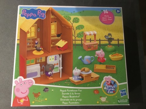 Peppa pig farm house fun - peppa,
