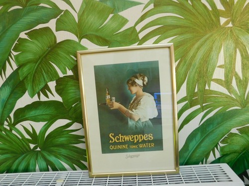 Vintage framed poster - vintage,