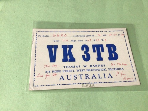 Vintage qsl radio - qsl,