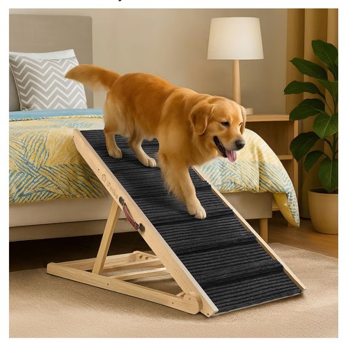 Extra wide dog ramp bed - bed, sofa