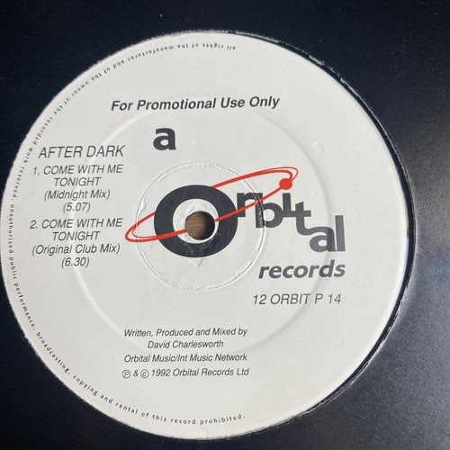 After dark come with - -,