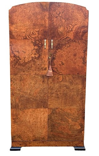 Art deco wardrobe - art,