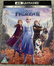 DISNEY:  FROZEN 2  (4K + BLU RAY) NEW SEALED + SLIP COVER