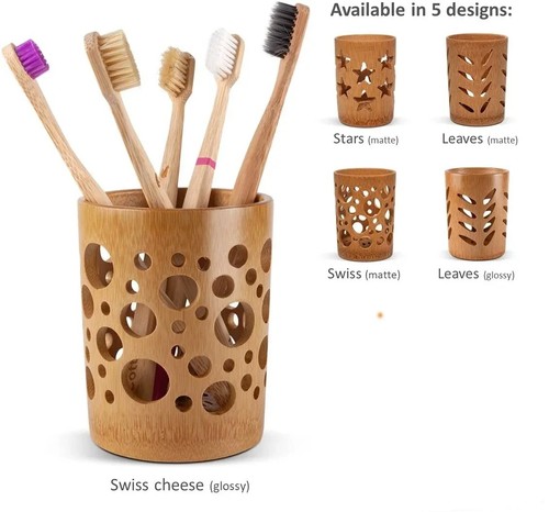 Natural wooden toothbrush - natural,