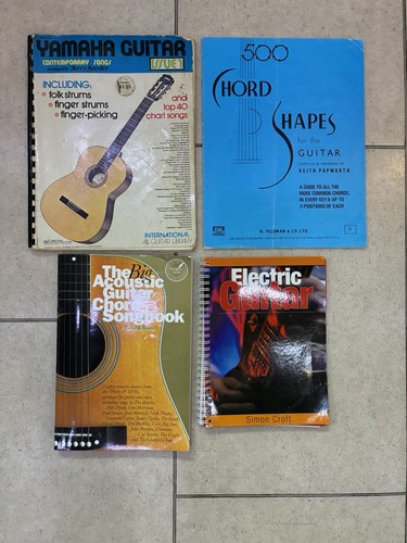 Mixed guitar songbooks - 4,