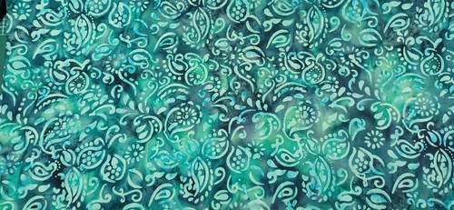 Anthology batik blue teal - blue,