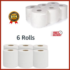 Centrefeed White Rolls 2 Ply