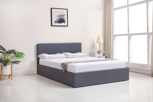 Ottoman storage leather - ottoman,