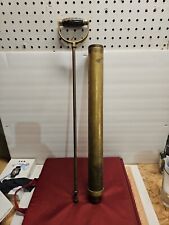 Vintage Brass Bilge Pump, Wood