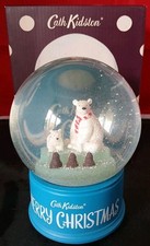 Cath Kidston Musical Polar Bear Christmas Snow Globe BOXED Decoration[B3-6-5]