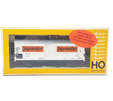 HERKAT 1301, HO GAUGE, "Jagermeirter" RERIGERATOR TRACK CLEANING VAN WAGON