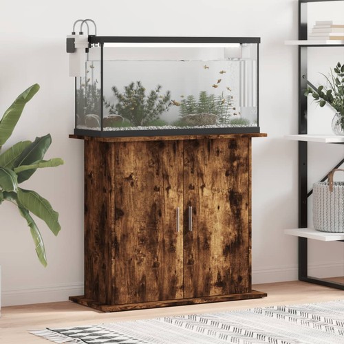 Modern wooden aquarium stand - wooden,