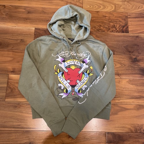 Hardy ladies cropped hoodie - cropped,