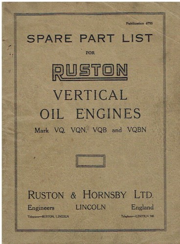 Ruston vqn vqb vqbn series - vq,