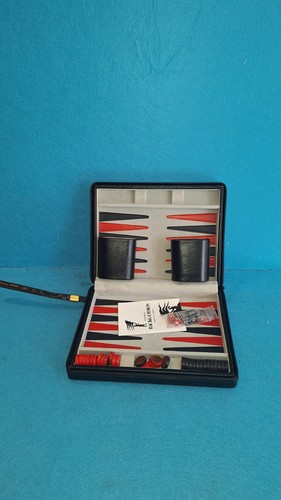 Travel black gammon set
