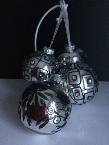 Set silver vintage polish - set, of