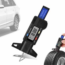 Digital Tyre Tread Depth Gauge, Portable Tyre Tread Checker and Tyre Measurement