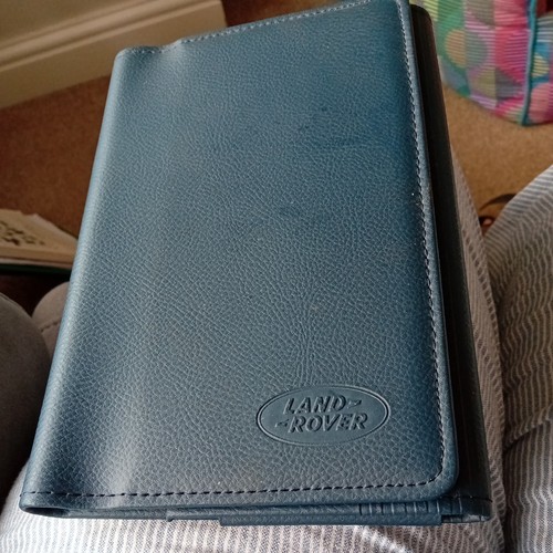 Land rover blue leather pvc - land,