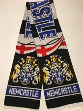 NEWCASTLE FOOTBALL SCARF LOW