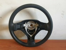 CITROEN C1 MK1 05-11 PRE FACELIFT 3 SPOKE LEATHER STEERING WHEEL GS120-01840 