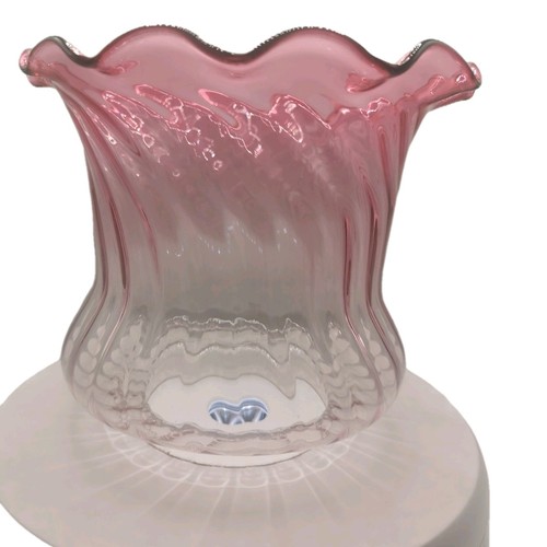 Vintage cranberry pink glass - cranberry,