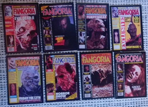 Fangoria magazine 80s - magazine,