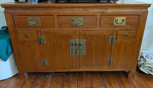 Chinese antique elm - chinese, buffet