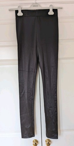 River island black wet look - island,