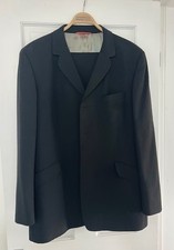 Paul Smith Black Wool Mens Suit